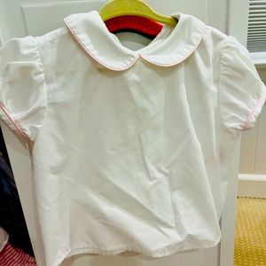 Boutique Peter Pan collared shirt